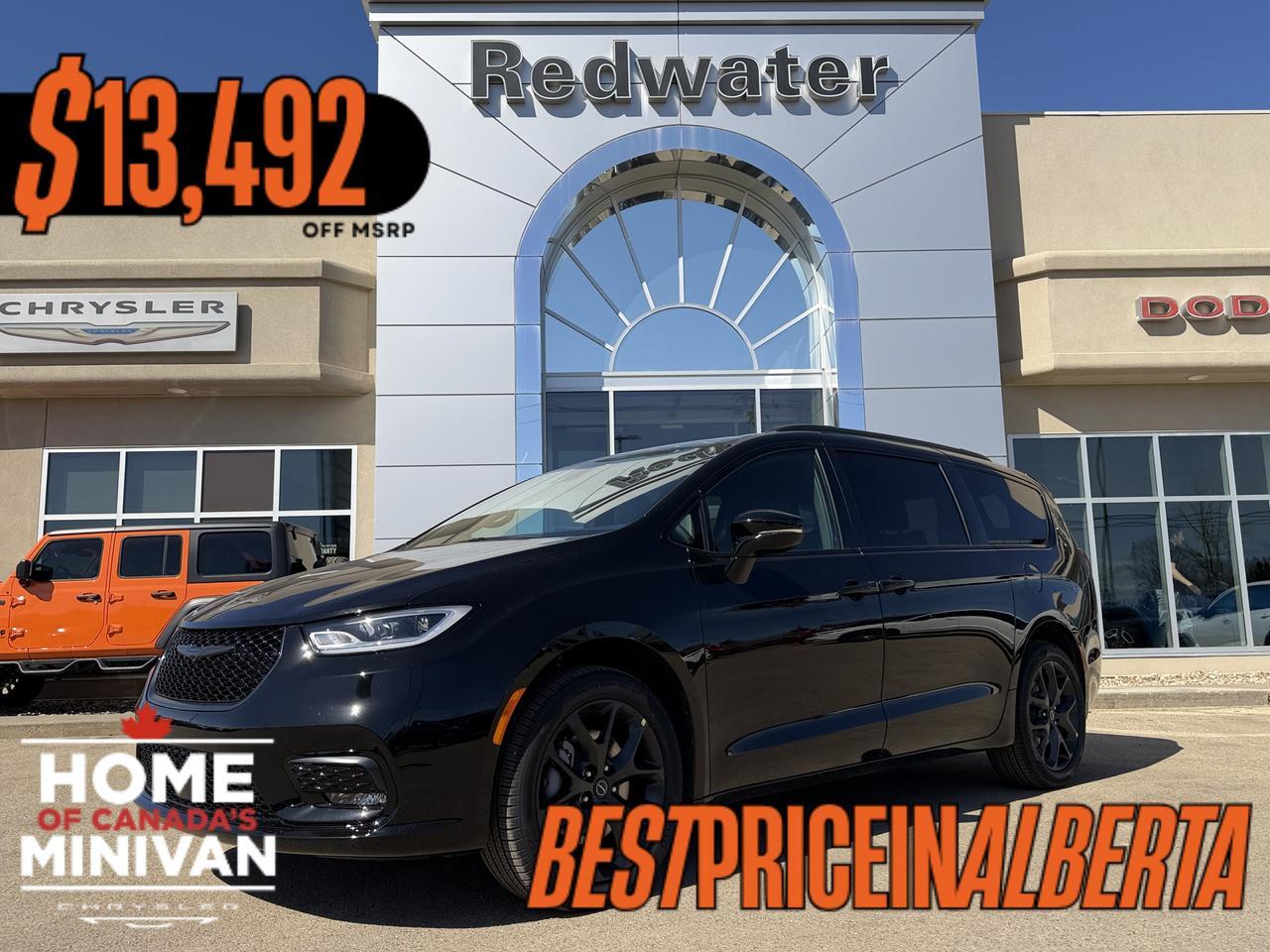 2026 Chrysler Pacifica Select AWD | Diamond Black Crystal Pearl | Pentastar V6 | S Appearance Package | 20IN Wheels