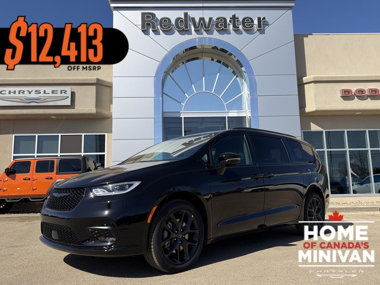 2026 Chrysler Pacifica Select AWD | Diamond Black Crystal Pearl | Pentastar V6 | S Appearance Package | 20IN Wheels