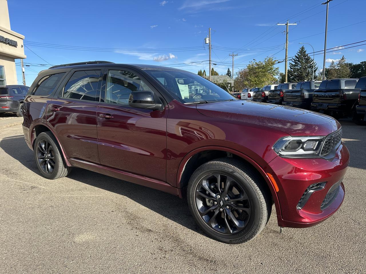 2026 Dodge Durango GT | Black Top | Tow Package | Heated Seats | 7 Seater | Blind Spot | 10" Display | Navigation Redwater AB