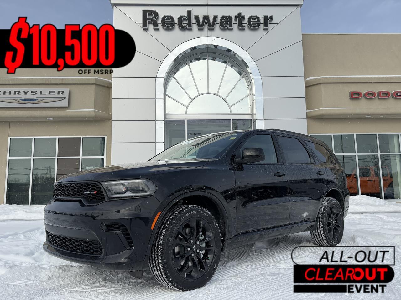 2026 Dodge Durango GT AWD | V6 Pentastar | 7 Passenger | NAV | Heated Seats | Remote Start | Power Liftgate