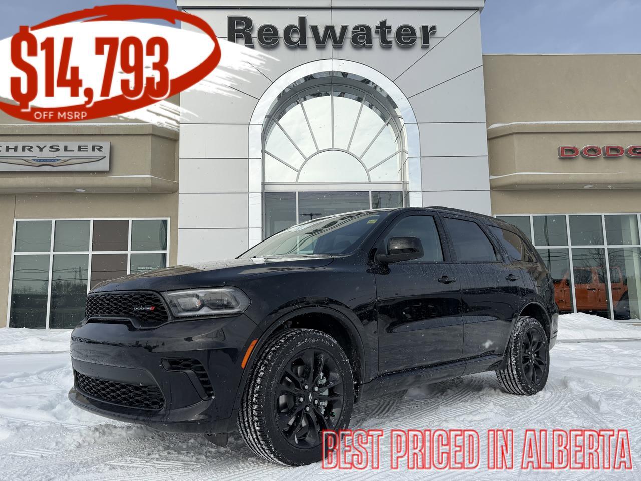 2026 Dodge Durango GT AWD | V6 Pentastar | 7 Passenger | NAV | Heated Seats | Remote Start | Power Liftgate