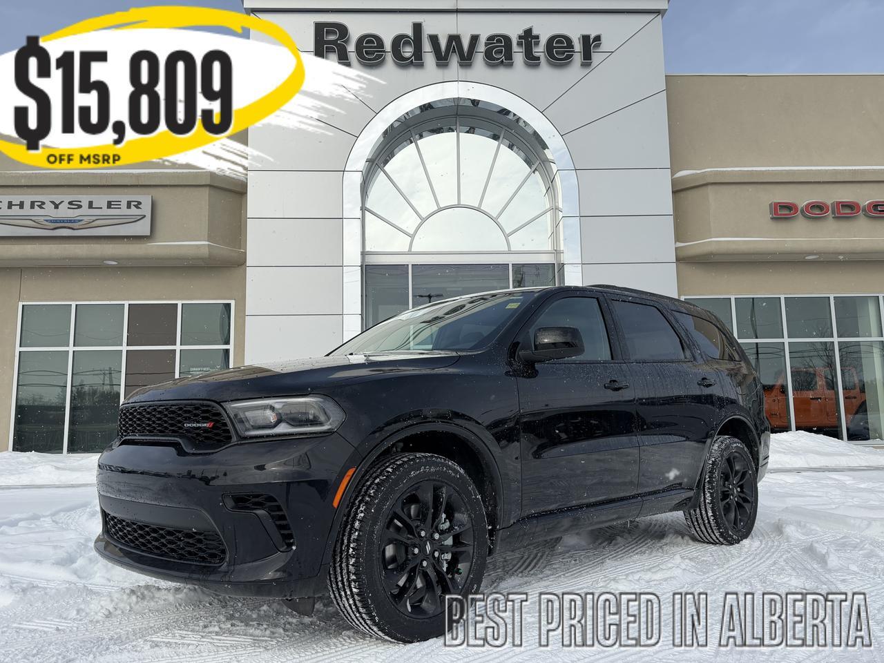 2026 Dodge Durango GT AWD | V6 Pentastar | 7 Passenger | NAV | Heated Seats | Remote Start | Power Liftgate