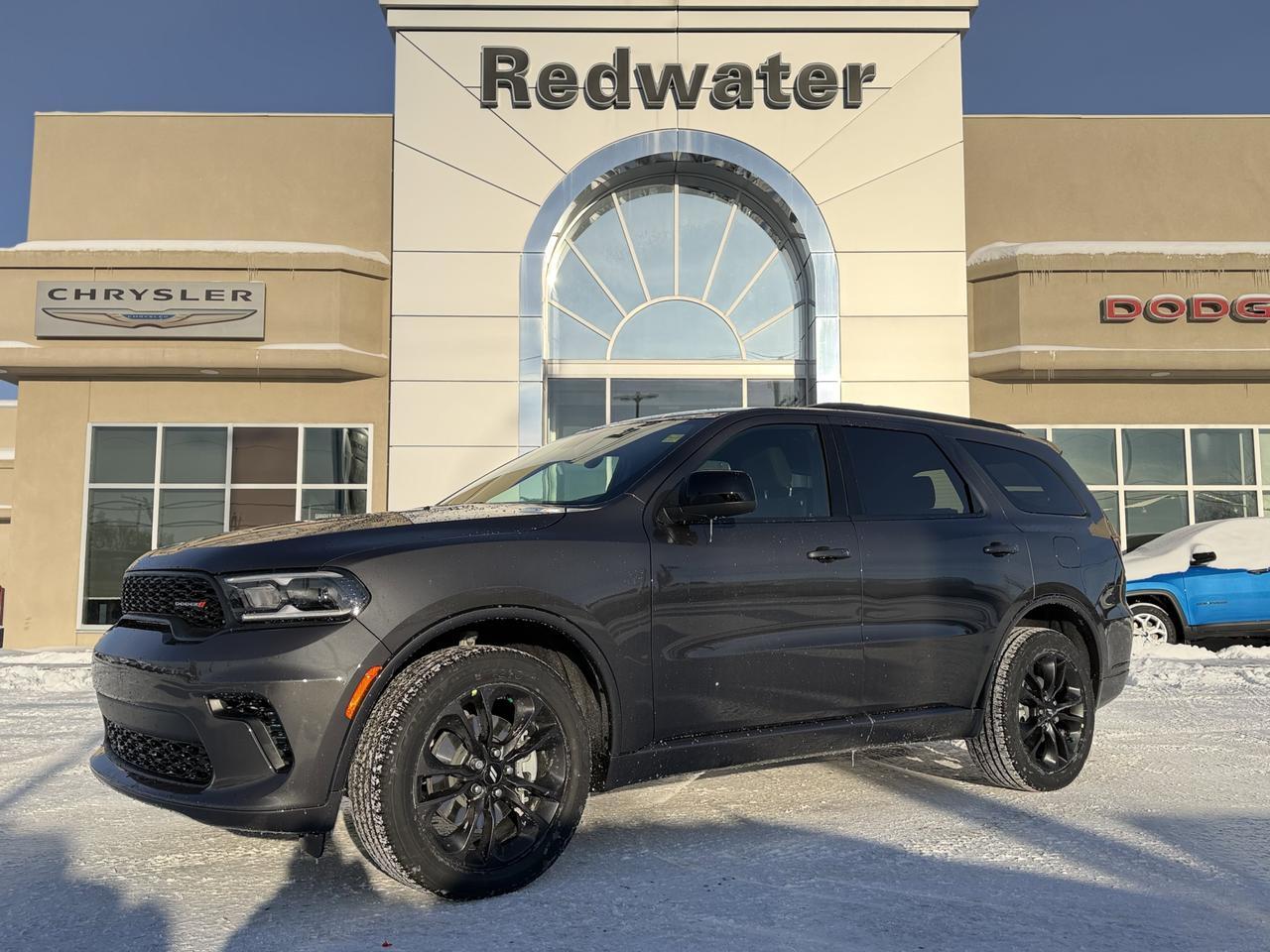2026 Dodge Durango GT AWD | Vapour Grey | V6 | Blacktop Package | 3rd Row Seating | Heated Seats Wheel | 10IN NAV