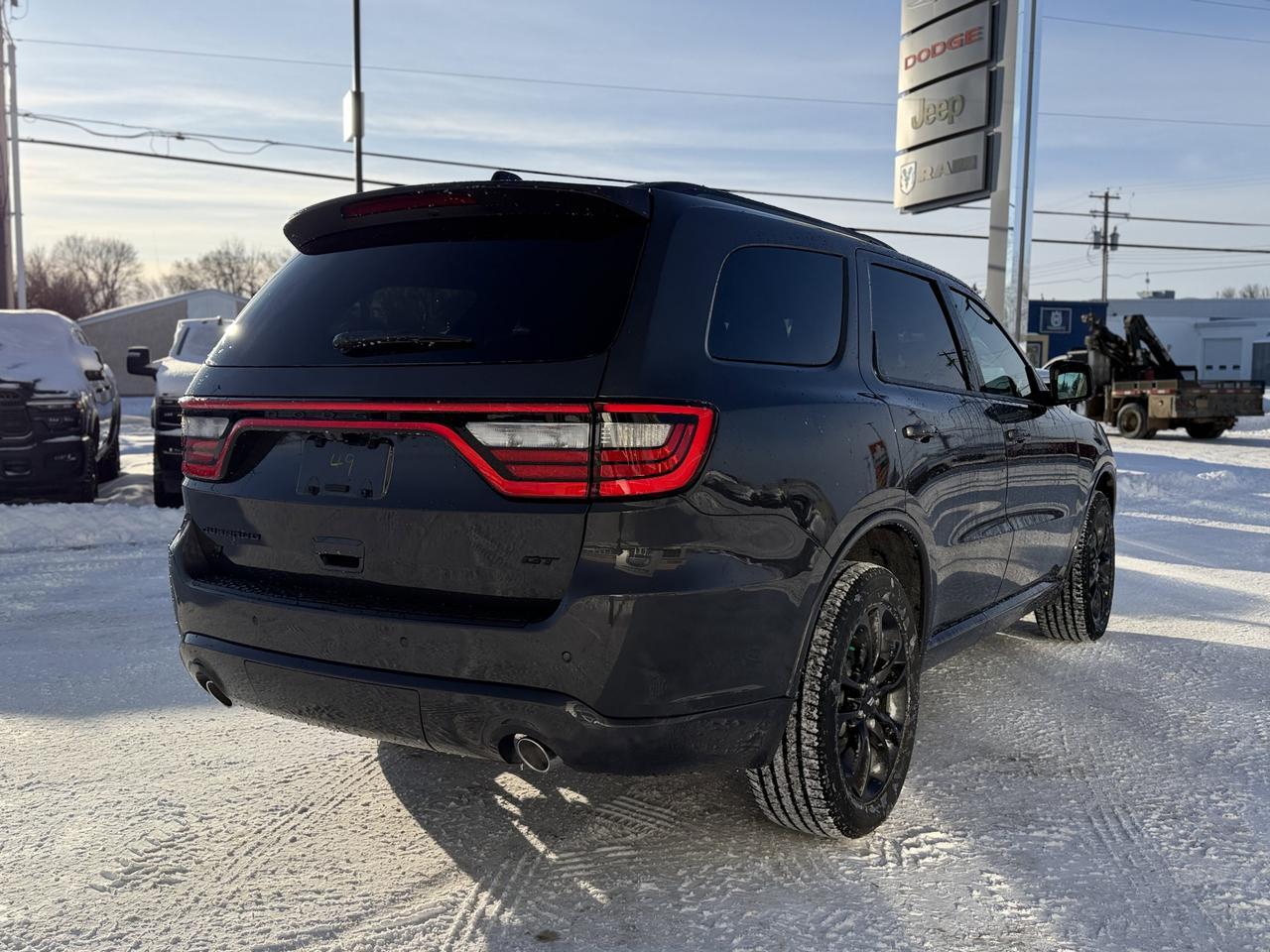 2026 Dodge Durango GT AWD | Vapour Grey | V6 | Blacktop Package | 3rd Row Seating | Heated Seats Wheel | 10IN NAV Redwater AB