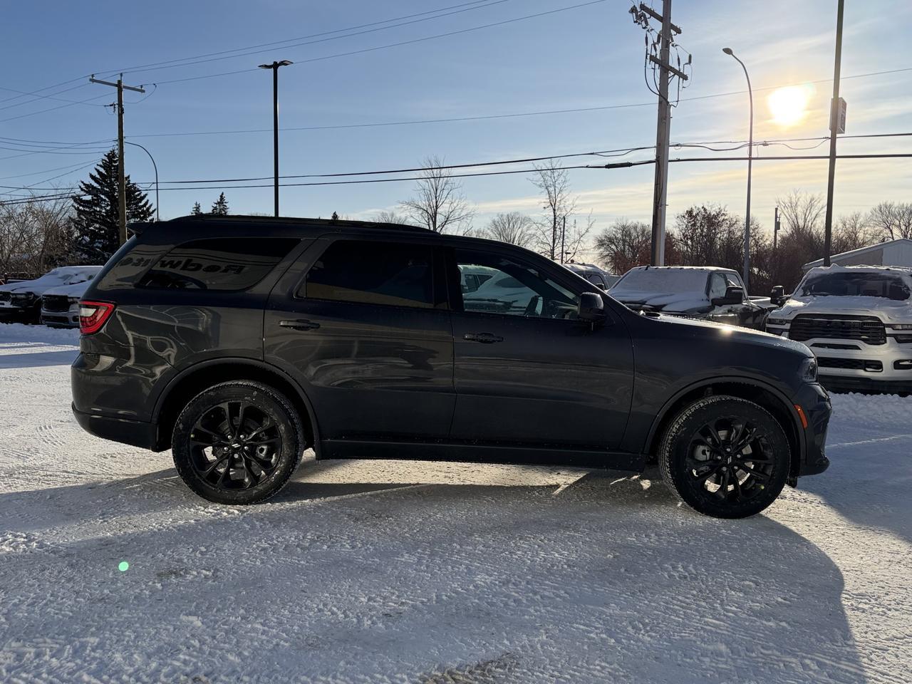 2026 Dodge Durango GT AWD | Vapour Grey | V6 | Blacktop Package | 3rd Row Seating | Heated Seats Wheel | 10IN NAV Redwater AB