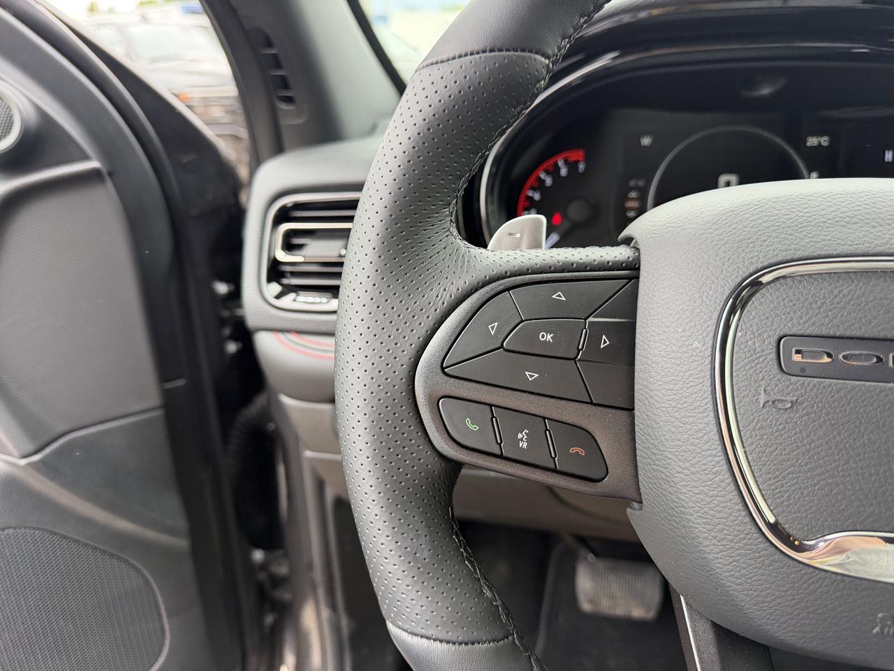 2026 Dodge Durango GT AWD | Vapour Grey | V6 | Blacktop Package | 3rd Row Seating | Heated Seats Wheel | 10IN NAV Redwater AB