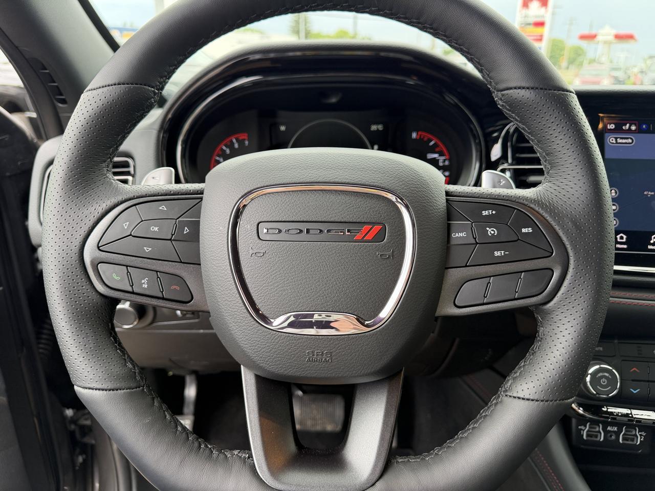 2026 Dodge Durango GT AWD | Vapour Grey | V6 | Blacktop Package | 3rd Row Seating | Heated Seats Wheel | 10IN NAV Redwater AB