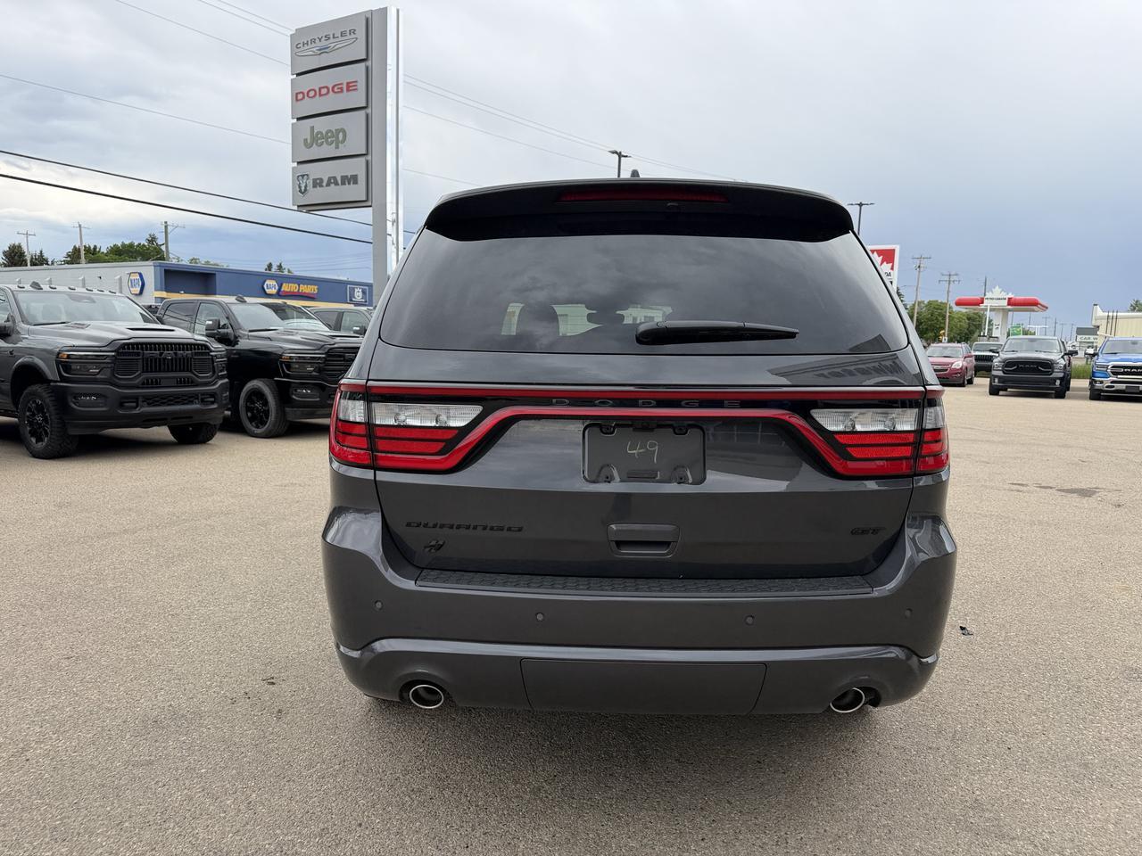 2026 Dodge Durango GT AWD | Vapour Grey | V6 | Blacktop Package | 3rd Row Seating | Heated Seats Wheel | 10IN NAV Redwater AB