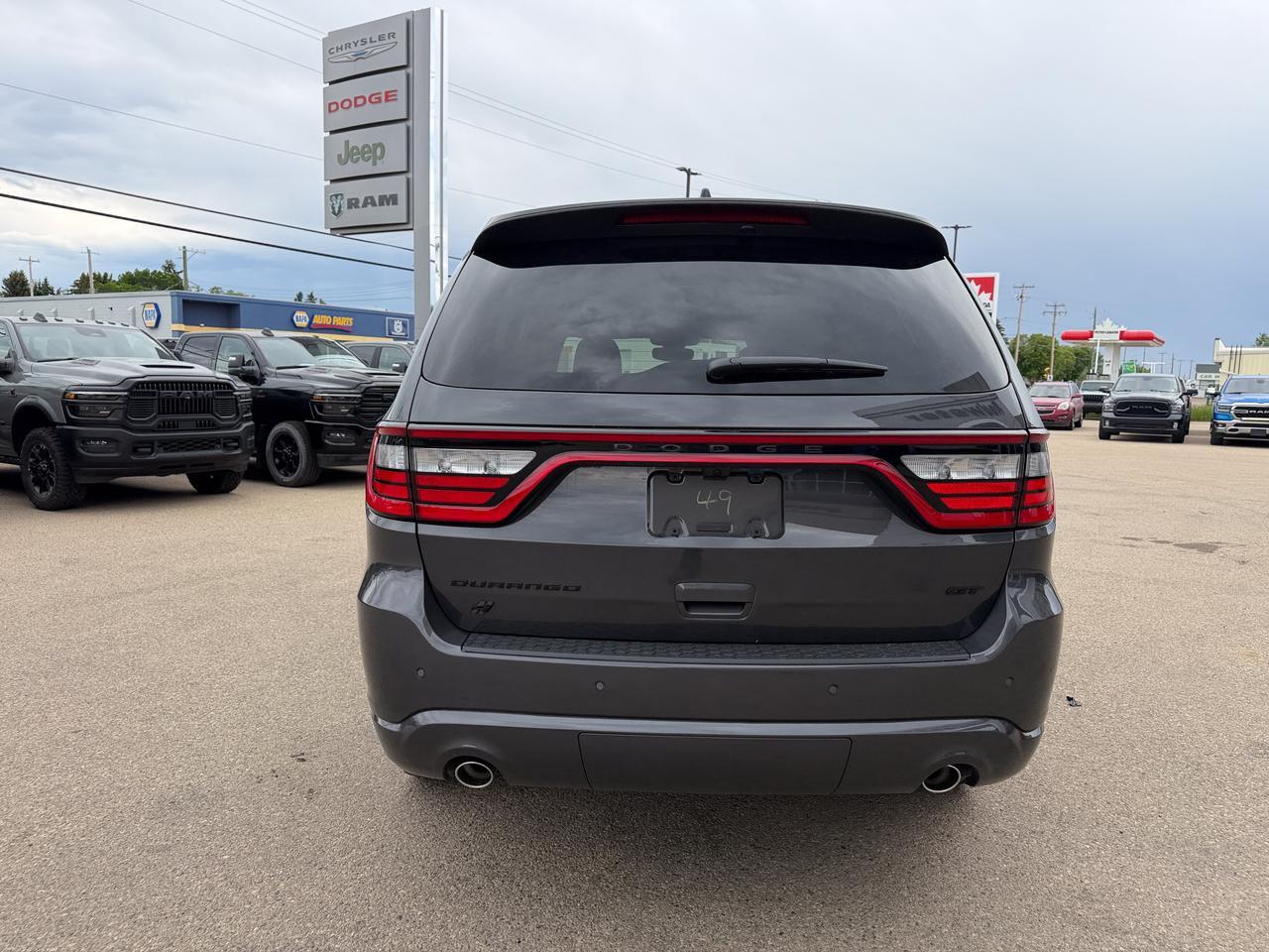 2026 Dodge Durango GT AWD | Vapour Grey | V6 | Blacktop Package | 3rd Row Seating | Heated Seats Wheel | 10IN NAV Redwater AB