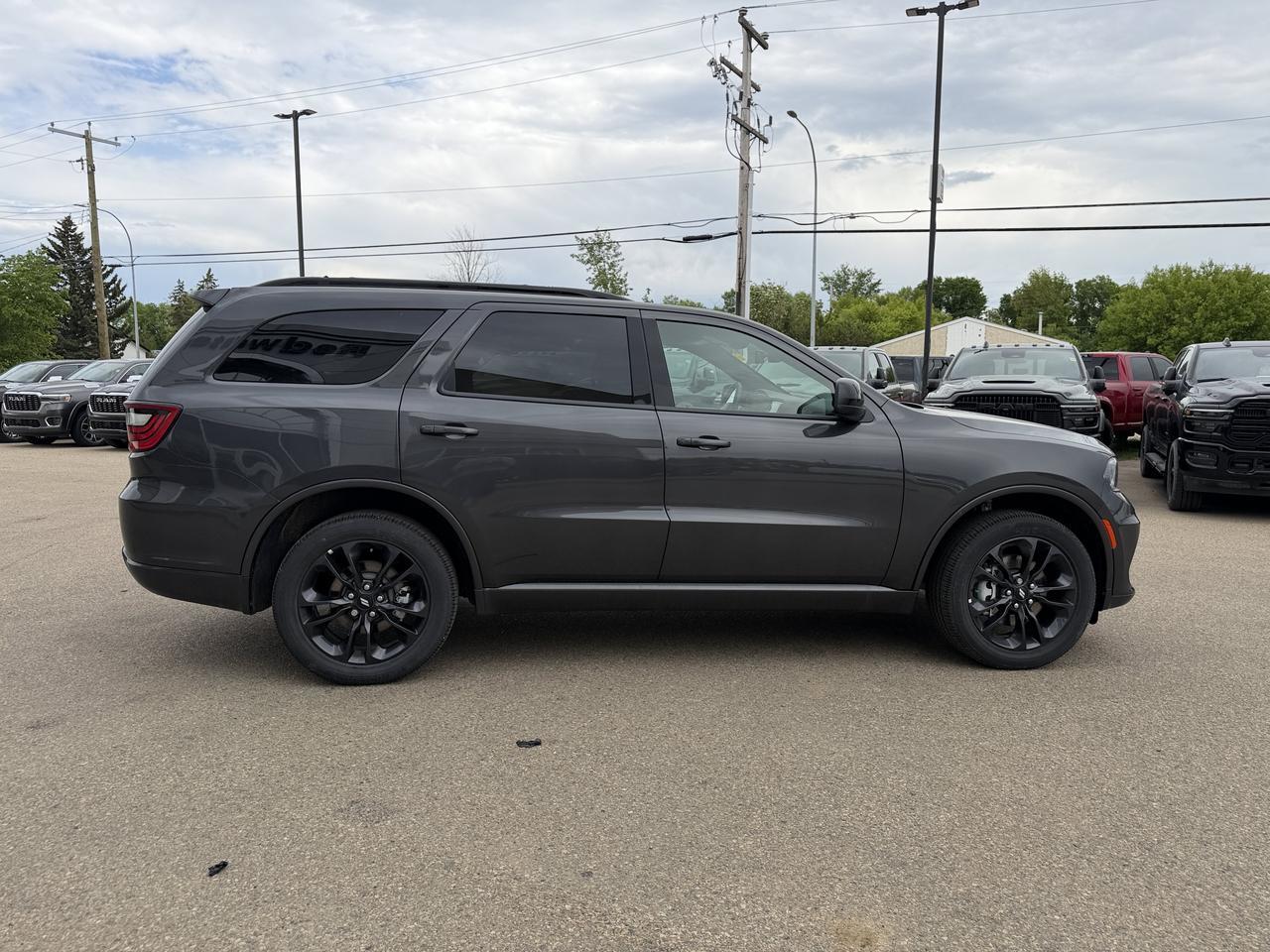 2026 Dodge Durango GT AWD | Vapour Grey | V6 | Blacktop Package | 3rd Row Seating | Heated Seats Wheel | 10IN NAV Redwater AB