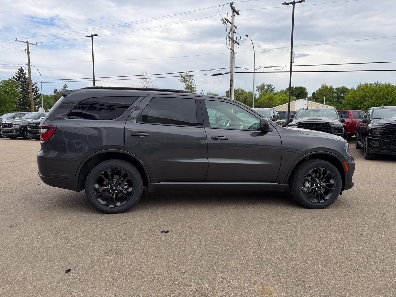 2026 Dodge Durango GT AWD | Vapour Grey | V6 | Blacktop Package | 3rd Row Seating | Heated Seats Wheel | 10IN NAV Redwater AB