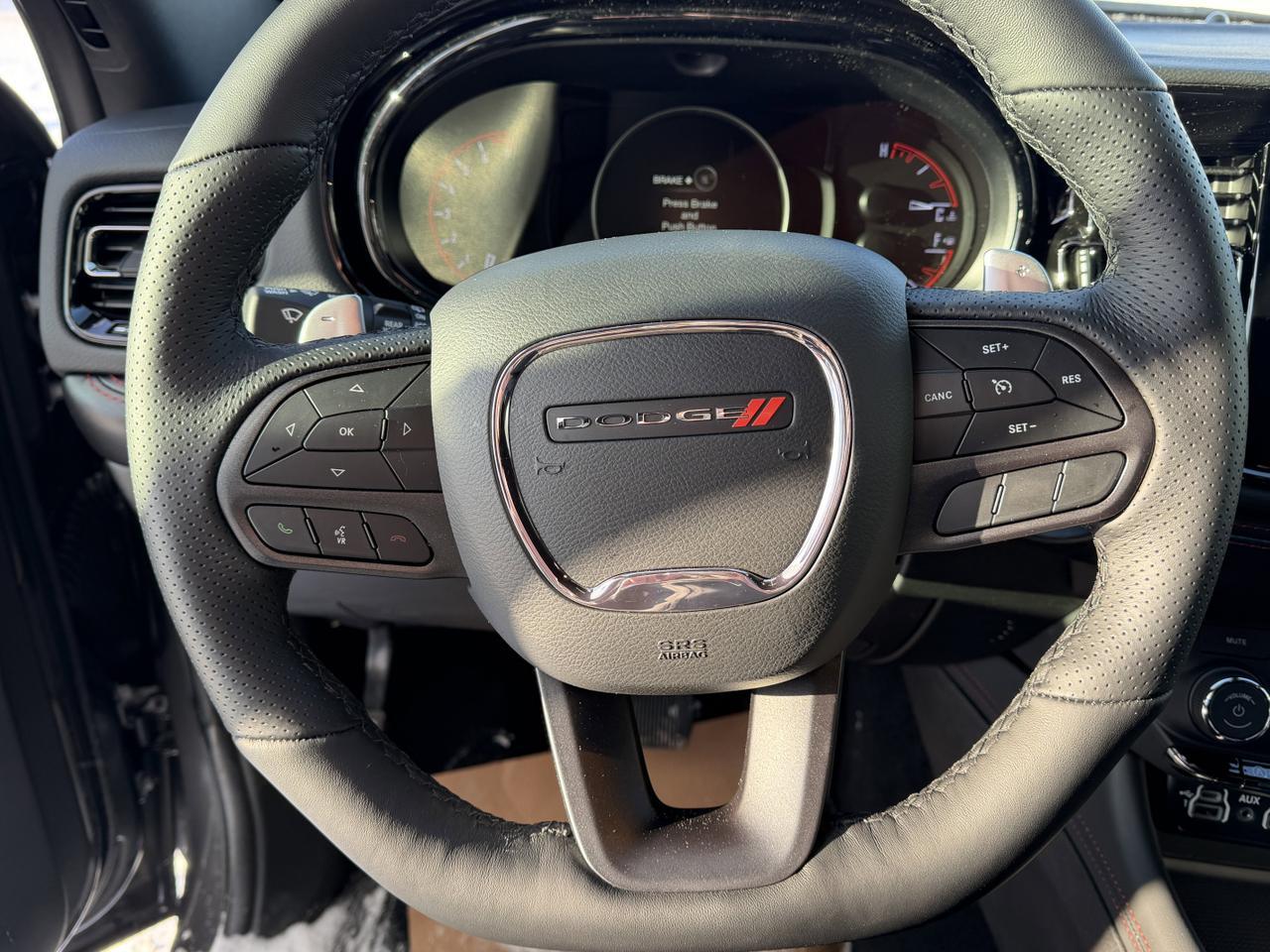 2026 Dodge Durango GT AWD | Vapour Grey | V6 | Blacktop Package | 3rd Row Seating | Heated Seats Wheel | 10IN NAV Redwater AB