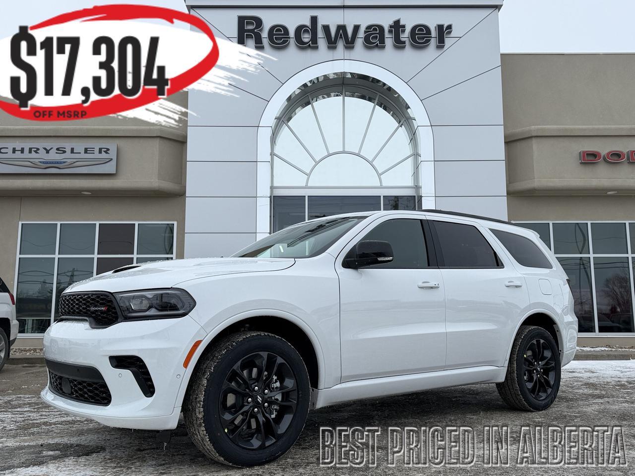 2026 Dodge Durango GT Plus AWD | V6 | Leather | Sunroof | NAV | Heated Vented Seats | Power Liftgate | 7 Passenger