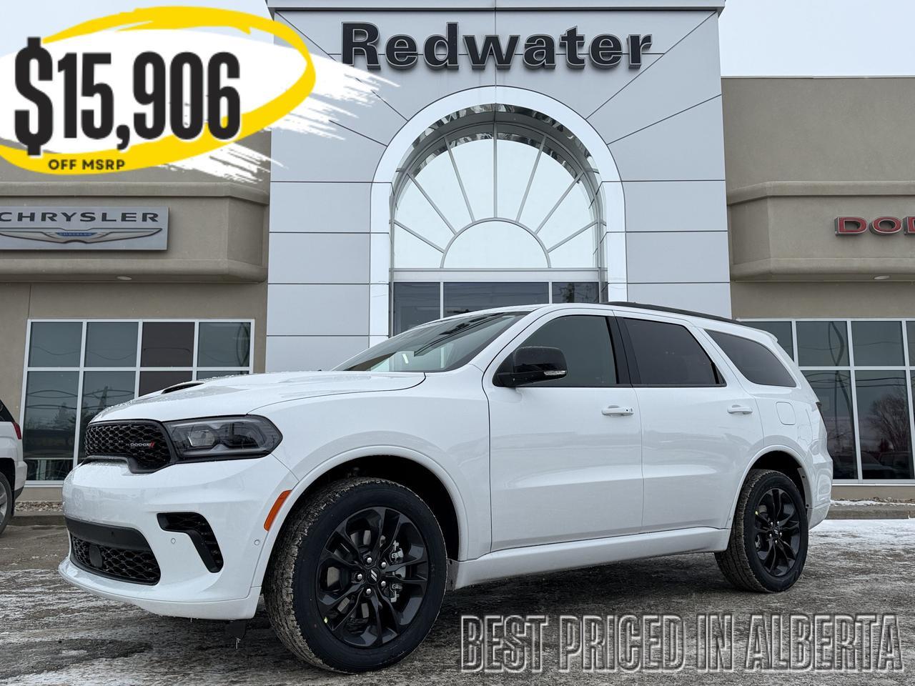 2026 Dodge Durango GT Plus AWD | V6 | Leather | Sunroof | NAV | Heated Vented Seats | Power Liftgate | 7 Passenger