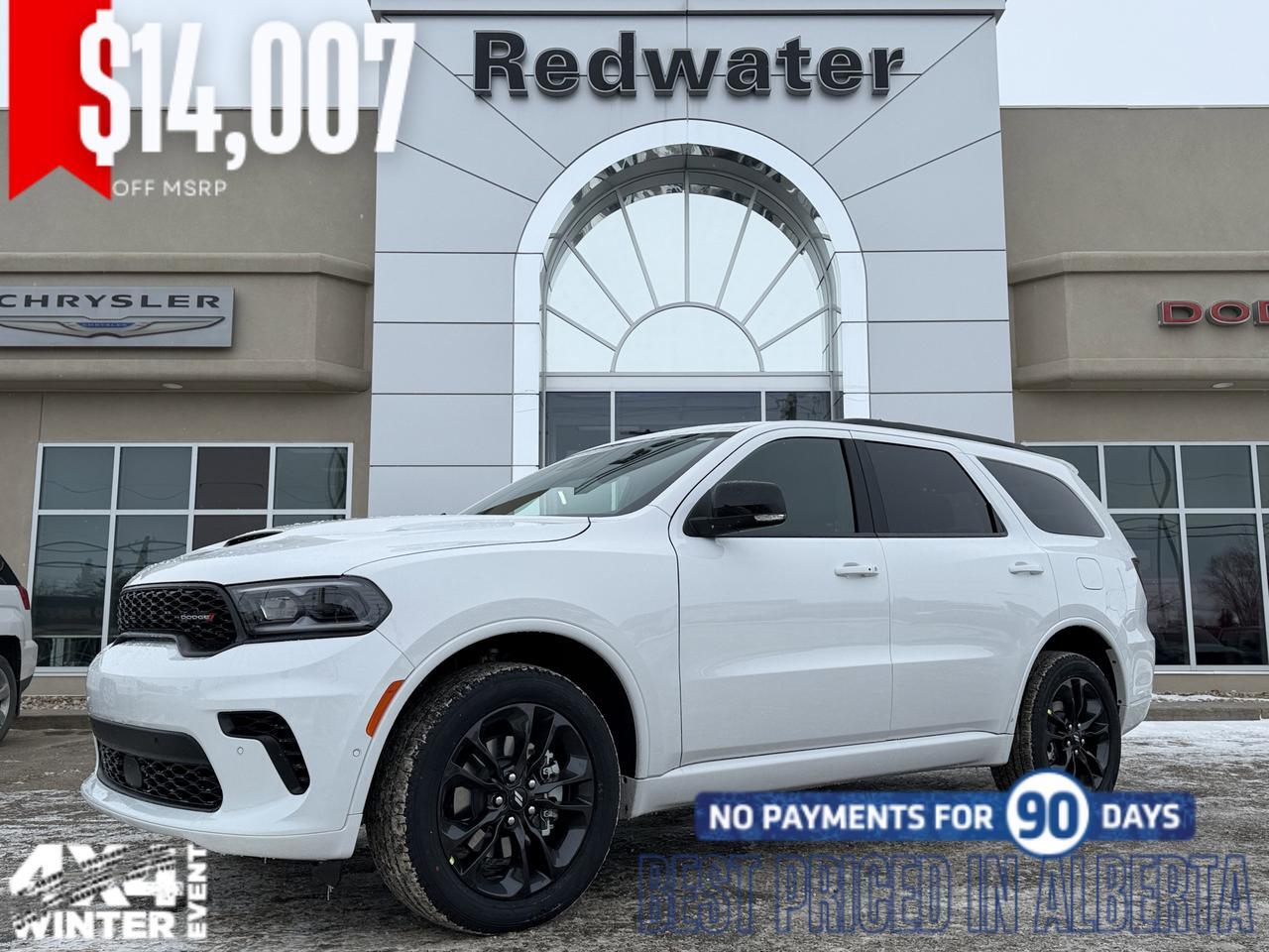 2026 Dodge Durango GT Plus AWD | V6 | Leather | Sunroof | NAV | Heated Vented Seats | Power Liftgate | 7 Passenger