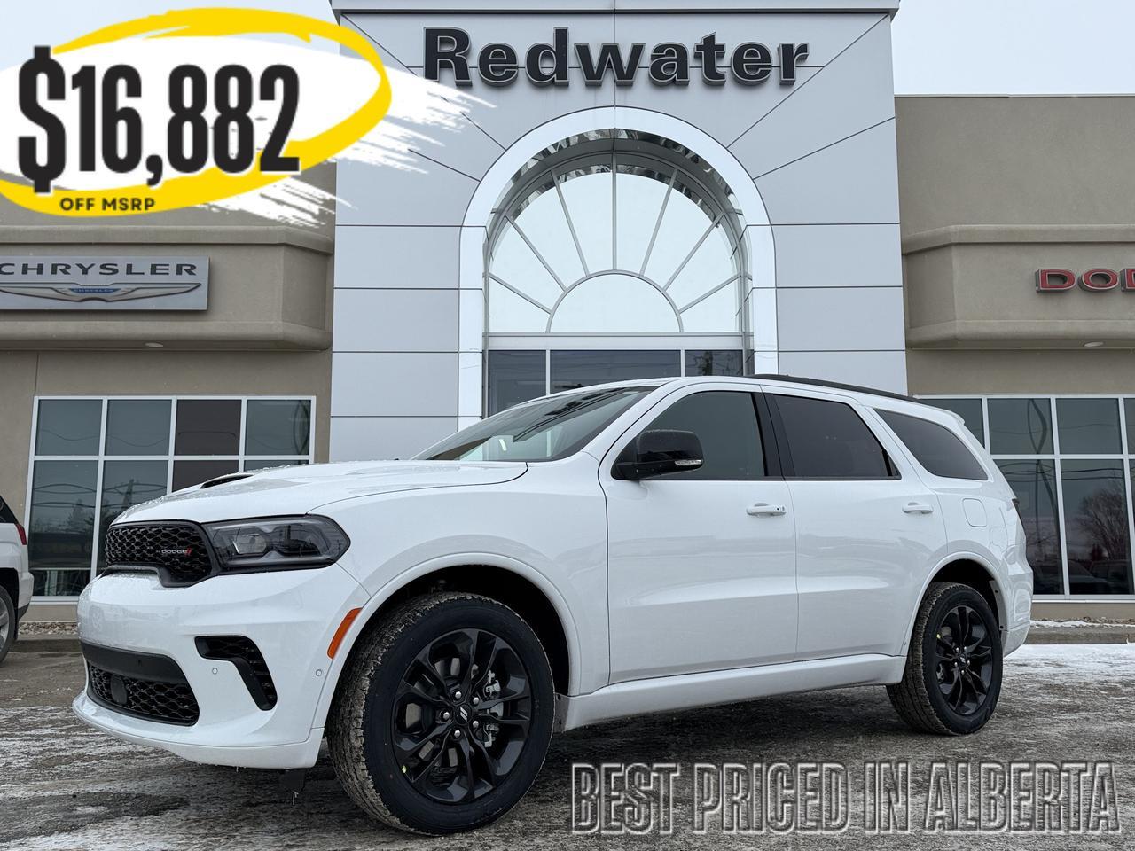 2026 Dodge Durango GT Plus AWD | V6 | Leather | Sunroof | NAV | Heated Vented Seats | Power Liftgate | 7 Passenger