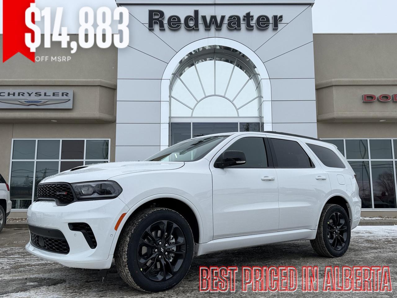 2026 Dodge Durango GT Plus AWD | V6 | Leather | Sunroof | NAV | Heated Vented Seats | Power Liftgate | 7 Passenger