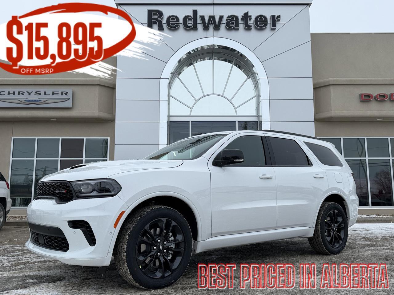 2026 Dodge Durango GT Plus AWD | V6 | Leather | Sunroof | NAV | Heated Vented Seats | Power Liftgate | 7 Passenger