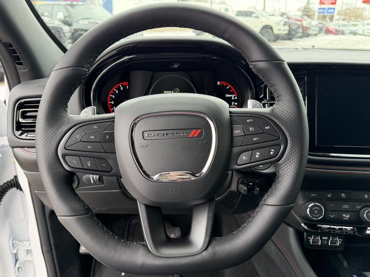 2026 Dodge Durango GT Plus AWD | V6 | Leather | Sunroof | NAV | Heated Vented Seats | Power Liftgate | 7 Passenger Redwater AB