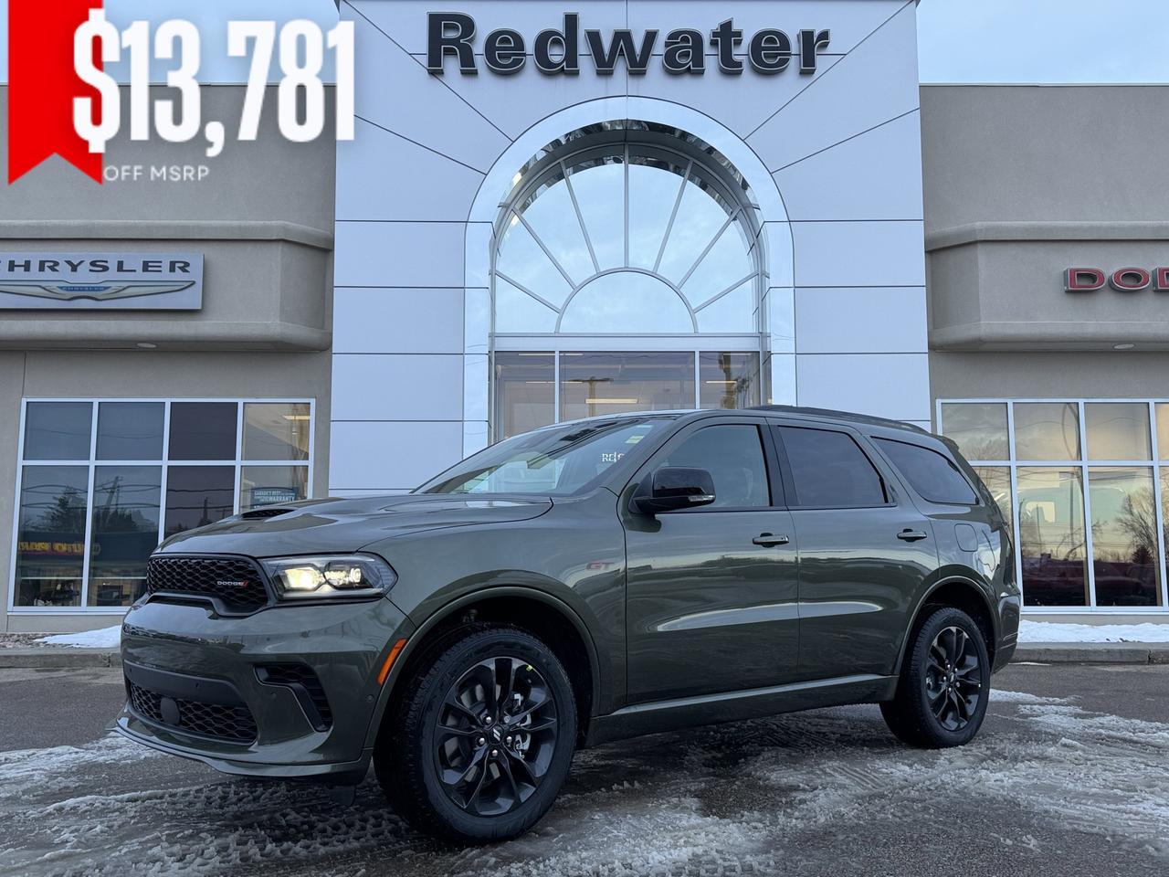 2026 Dodge Durango GT Plus AWD SUV | V6 | Nappa Leather | Heated Vented Seats | Power Sunroof | NAV | Power Liftgate
