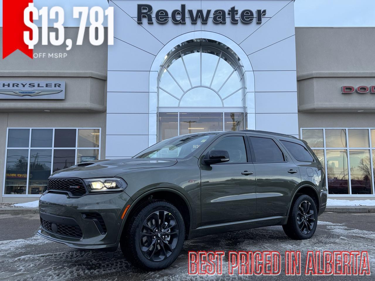2026 Dodge Durango GT Plus AWD SUV | V6 | Nappa Leather | Heated Vented Seats | Power Sunroof | NAV | Power Liftgate