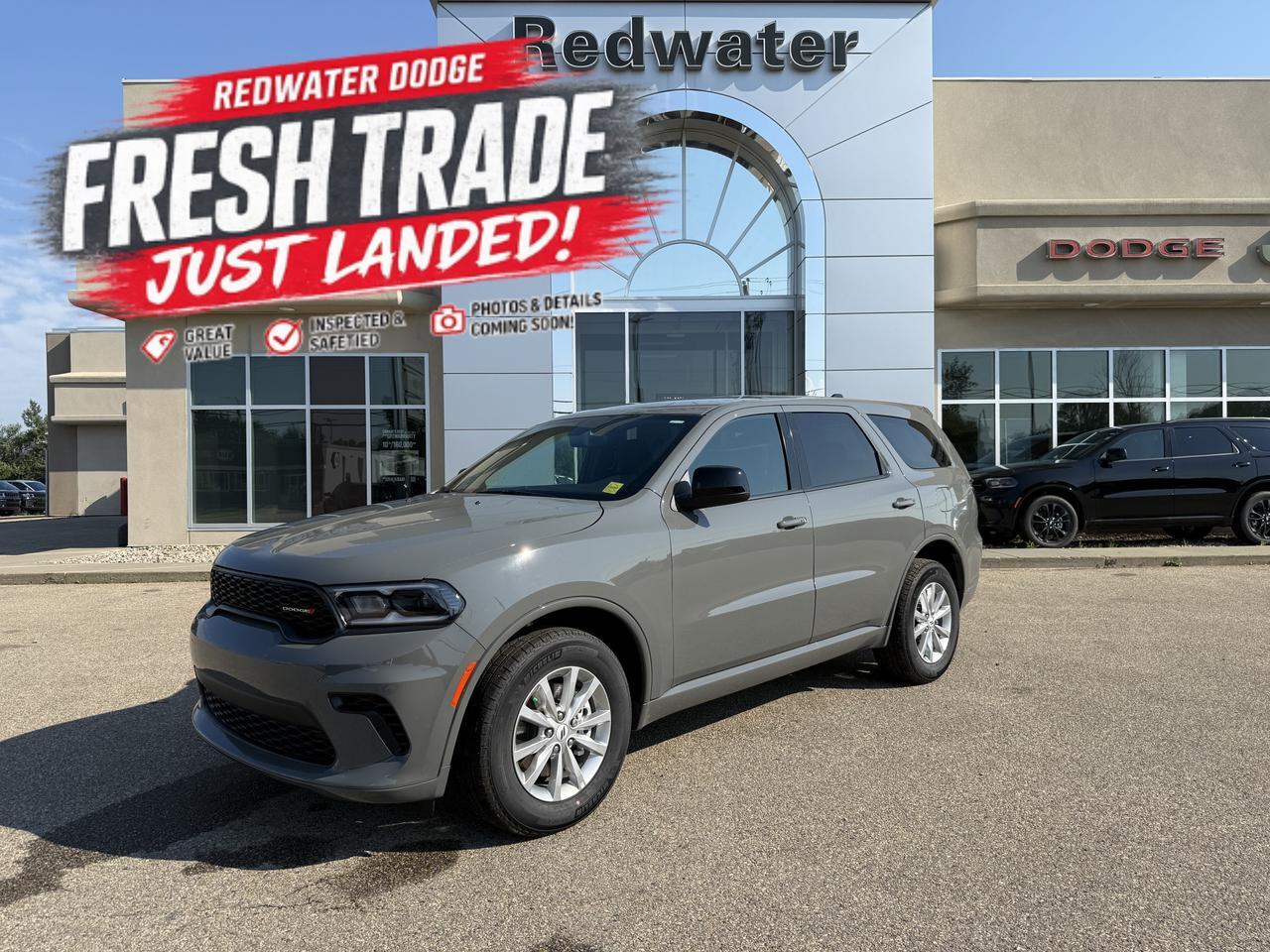 2026 Dodge Durango SXT AWD SUV | Low KMs | V6 Pentastar | Destroyer Grey | Heated Front Seats | Power Liftgate