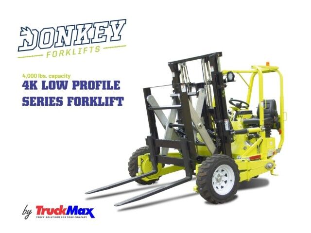 2026 Donkey 4K Series 4,000 lbs. capacity Low Profile Truck Mounted Forklift