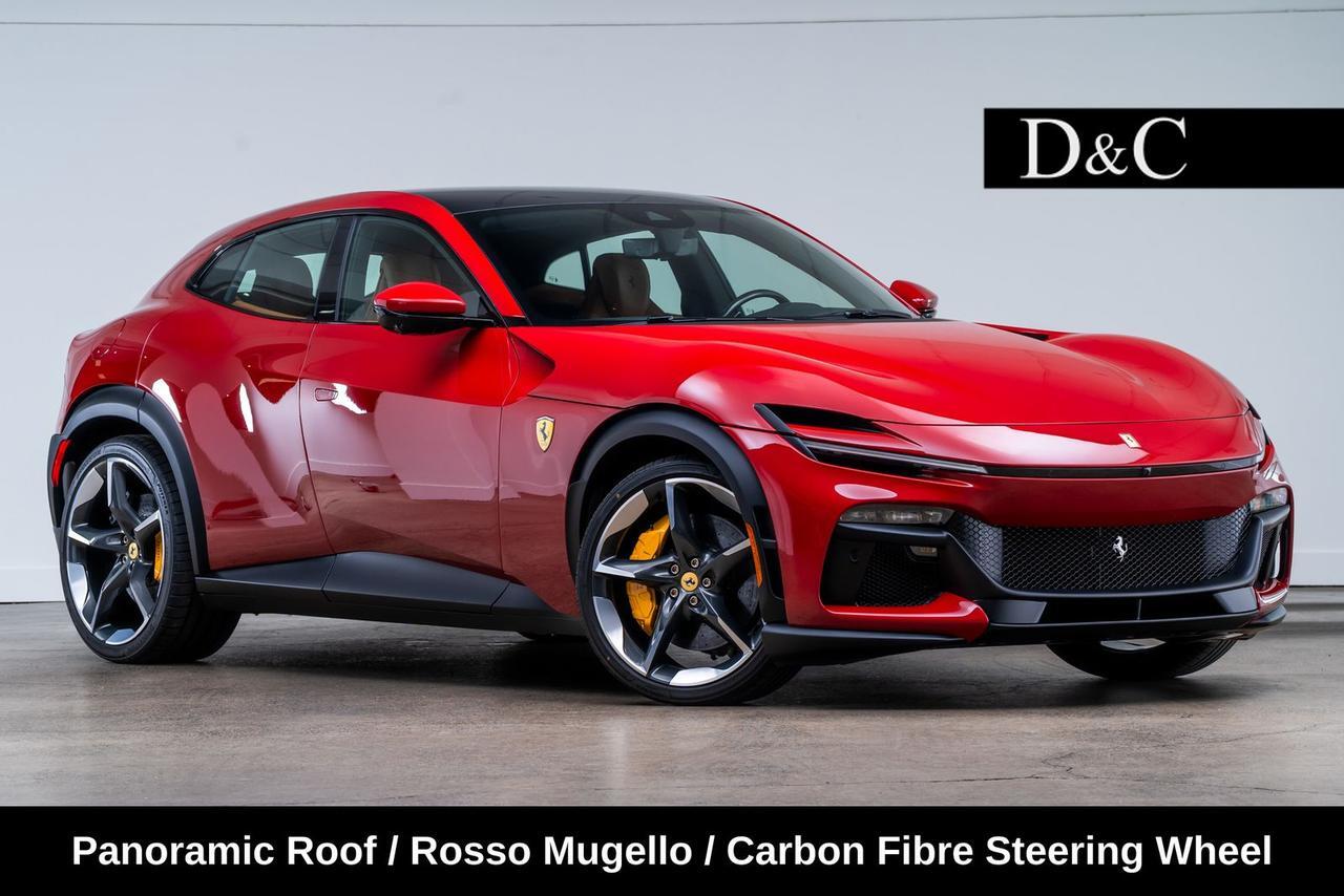 2026 Ferrari Purosangue Carbon Steering Wheel Panoramic Roof