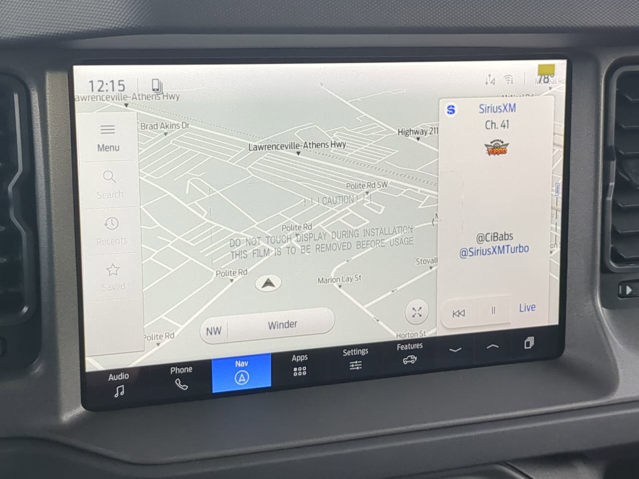 2026 Ford Bronco Badlands Winder GA