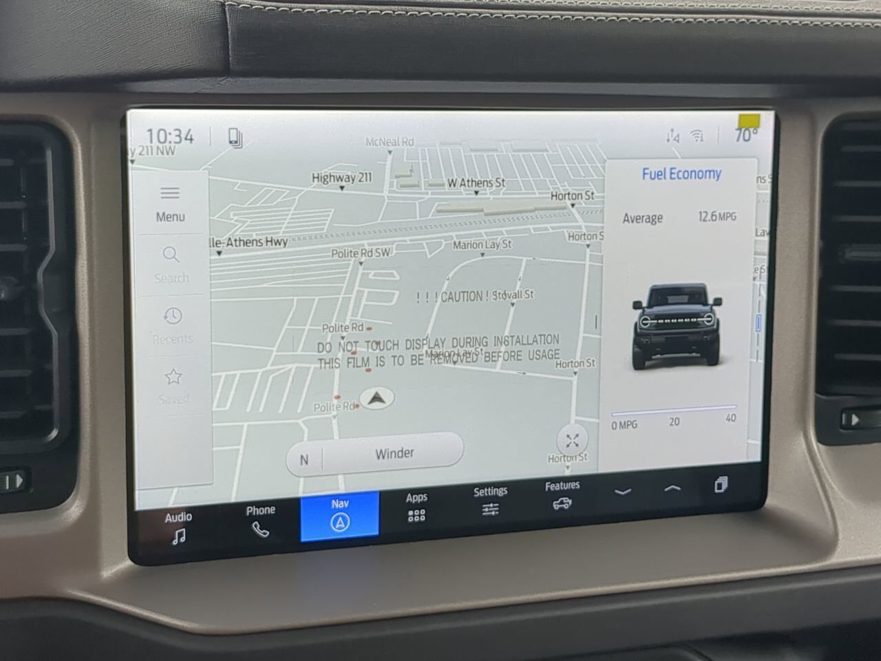 2026 Ford Bronco Outer Banks Winder GA