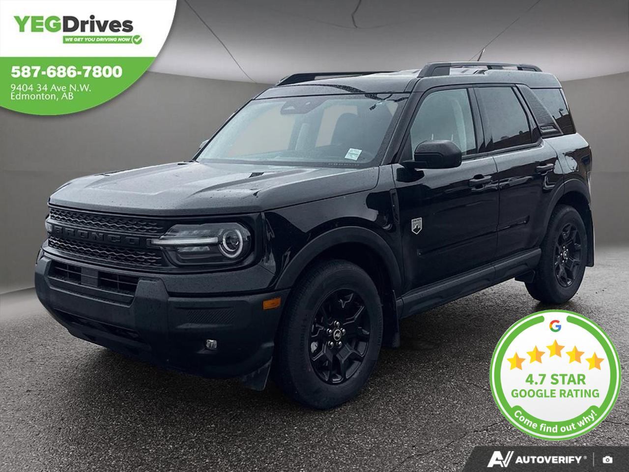 Black 2026 Ford Bronco Sport SUV / Crossover All-Wheel Drive