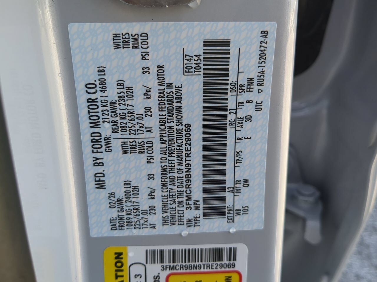 2026 Ford Bronco Sport Big Bend Appleton WI