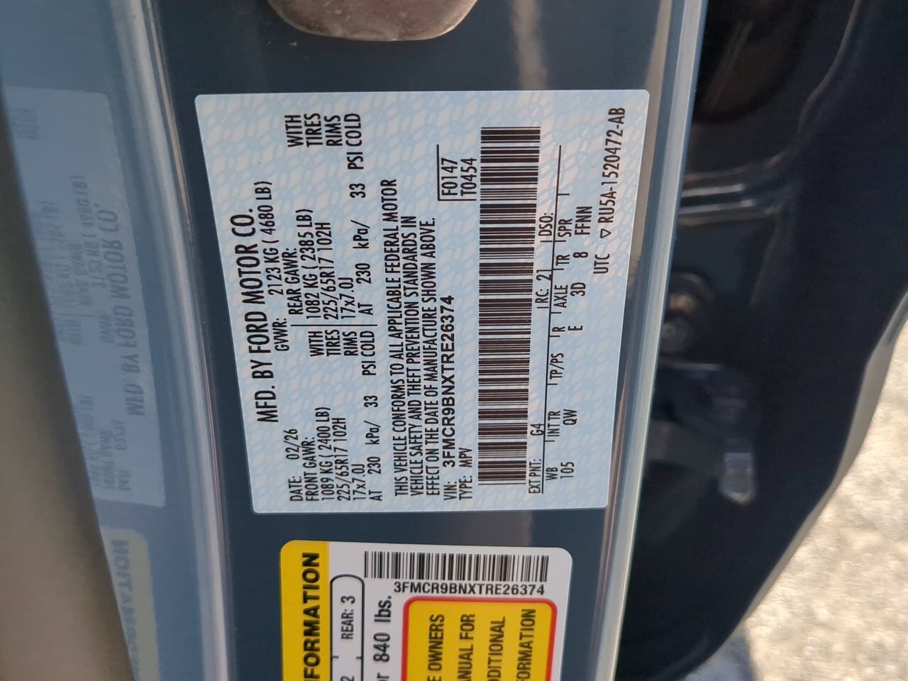 2026 Ford Bronco Sport Big Bend Appleton WI