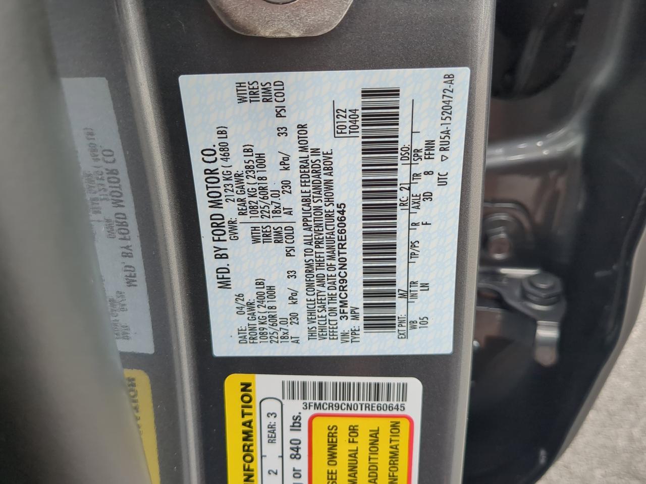 2026 Ford Bronco Sport Outer Banks Appleton WI