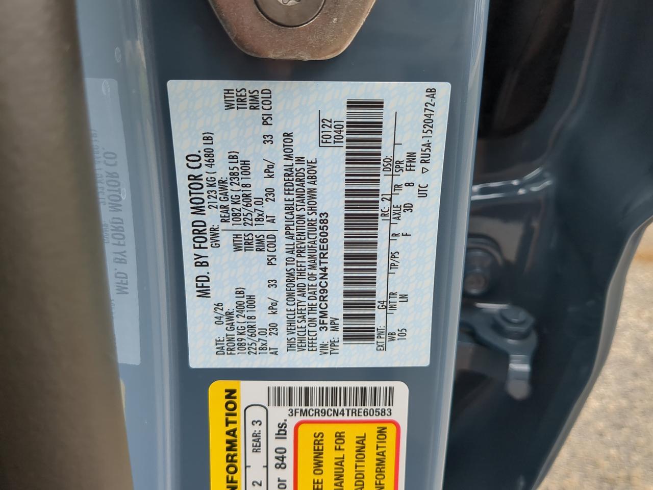 2026 Ford Bronco Sport Outer Banks Appleton WI