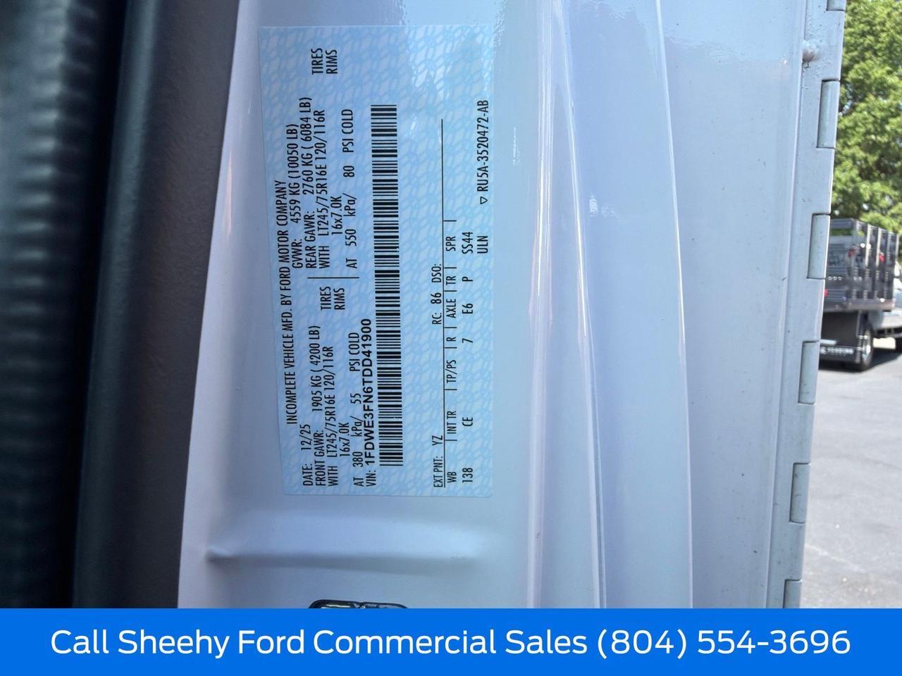 2026 Ford E-350SD Base Richmond VA