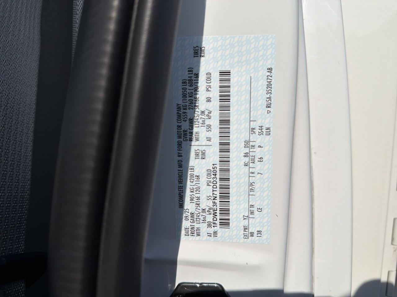 2026 Ford E-350SD Base Richmond VA