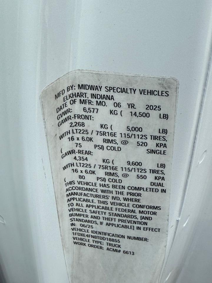 2026 Ford E-450SD Base Gaithersburg MD