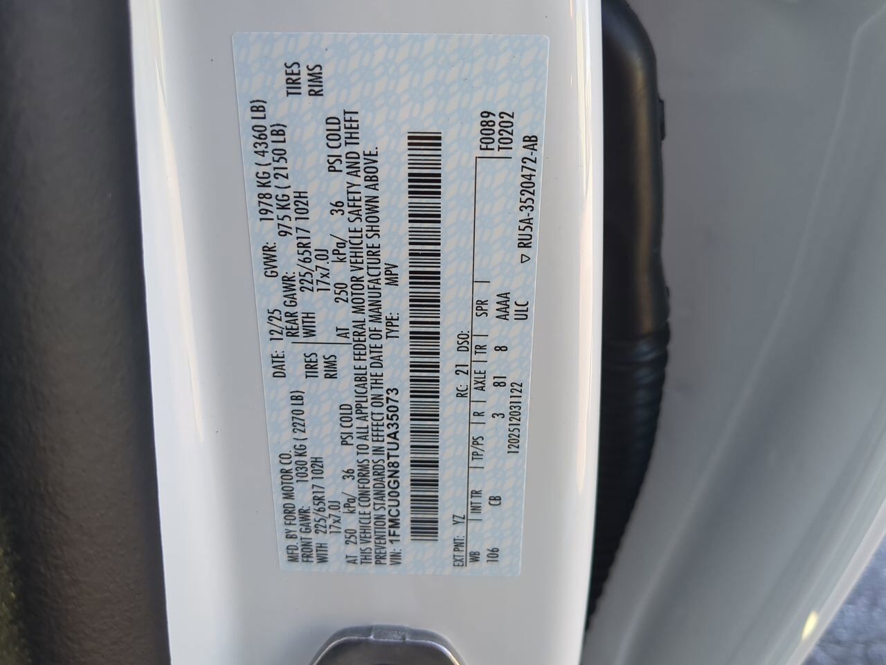 2026 Ford Escape Active 1.5L Winder GA