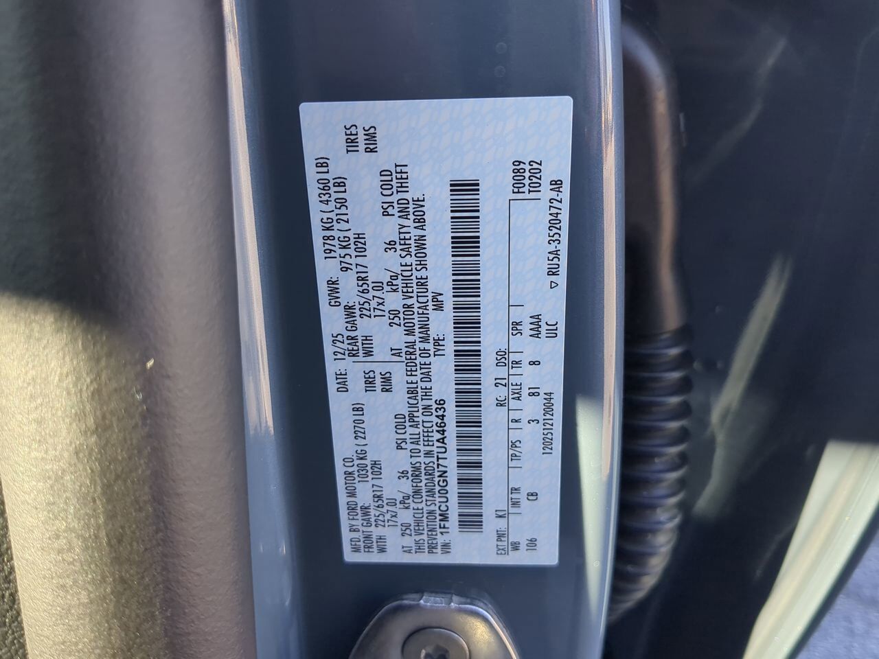 2026 Ford Escape Active Appleton WI