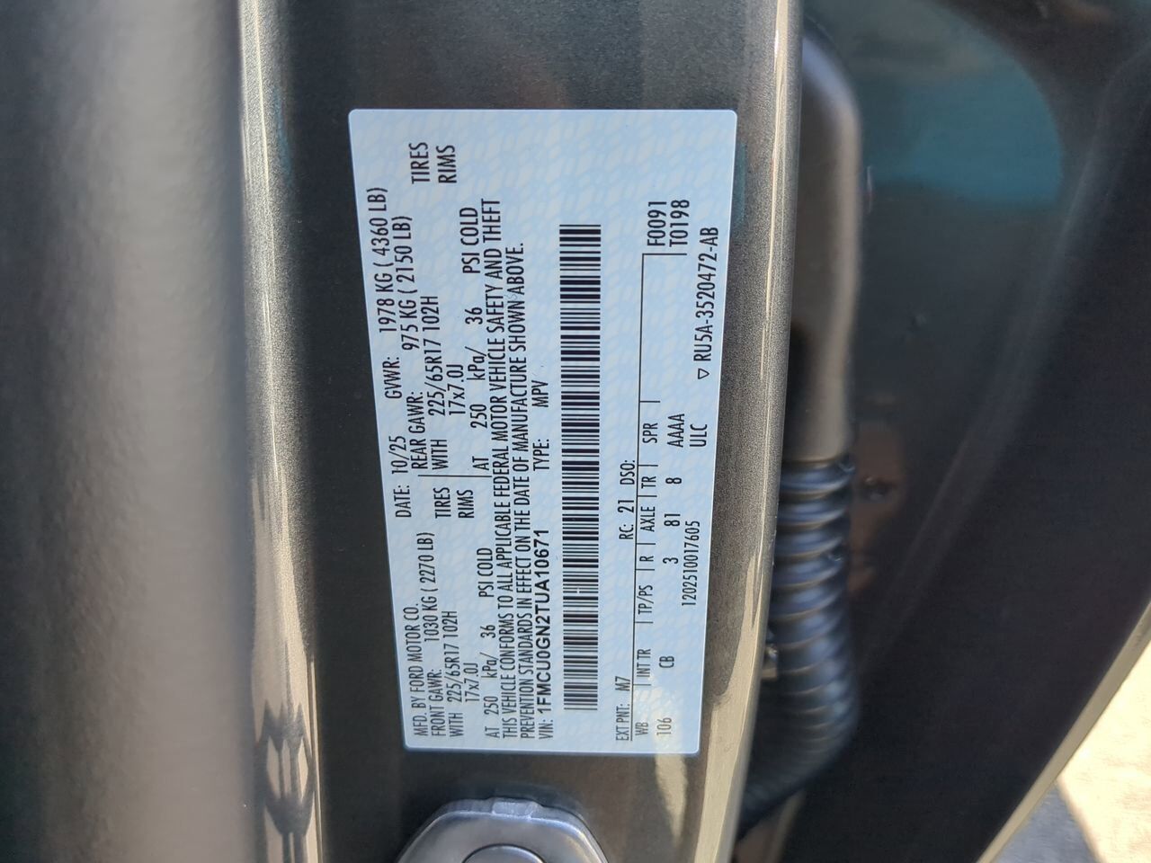 2026 Ford Escape Active Winder GA