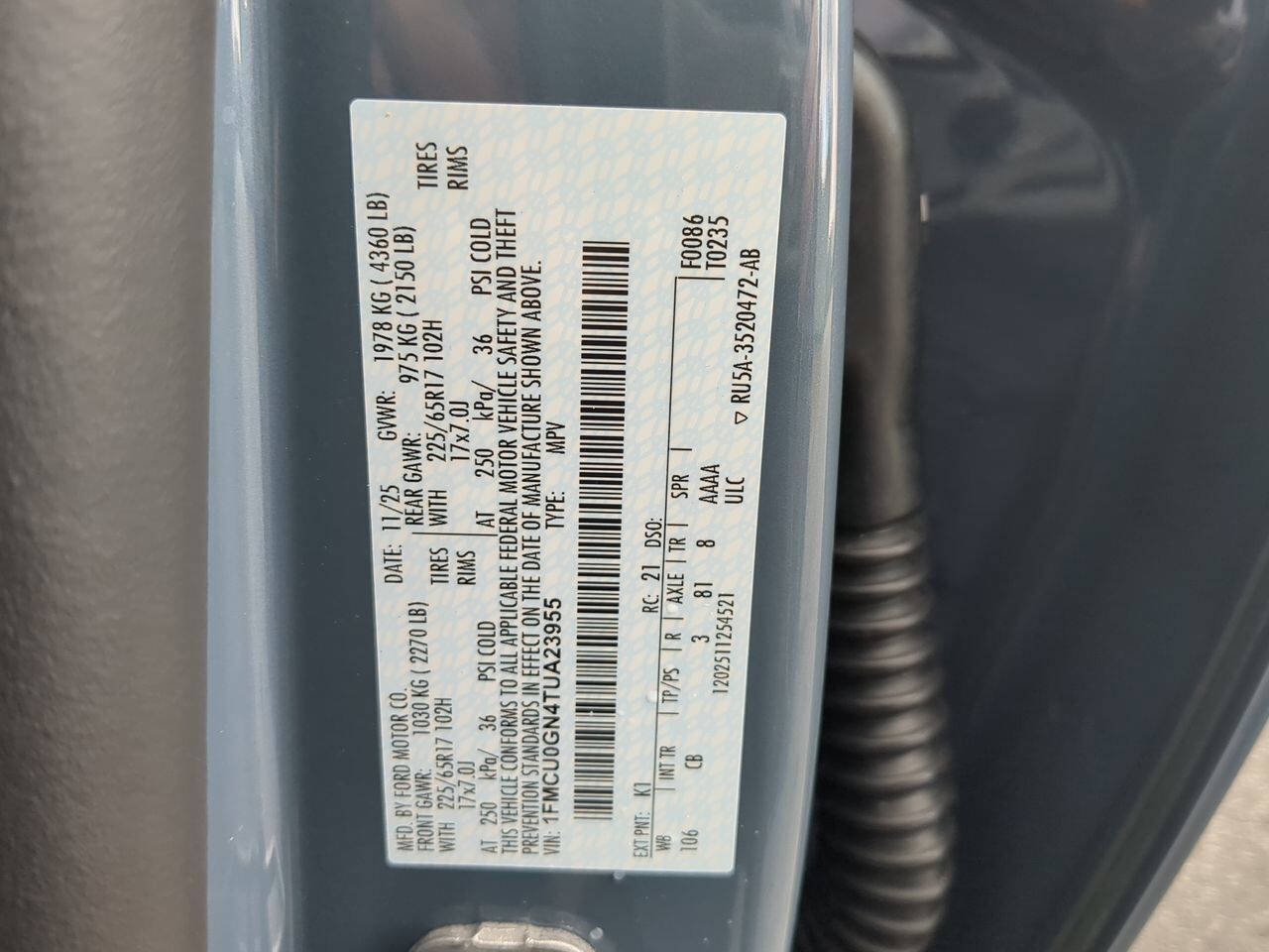 2026 Ford Escape Active Winder GA