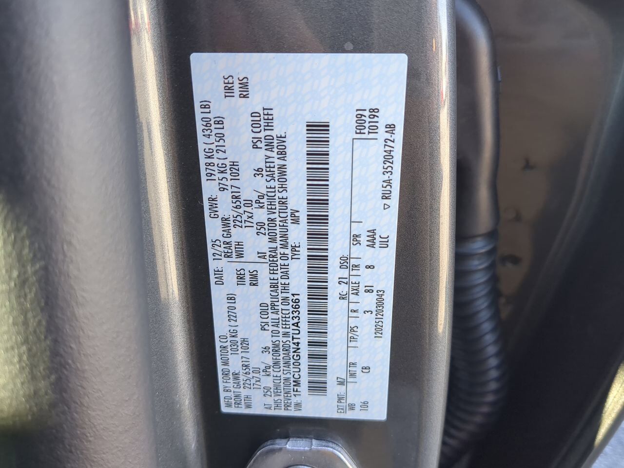 2026 Ford Escape Active Winder GA