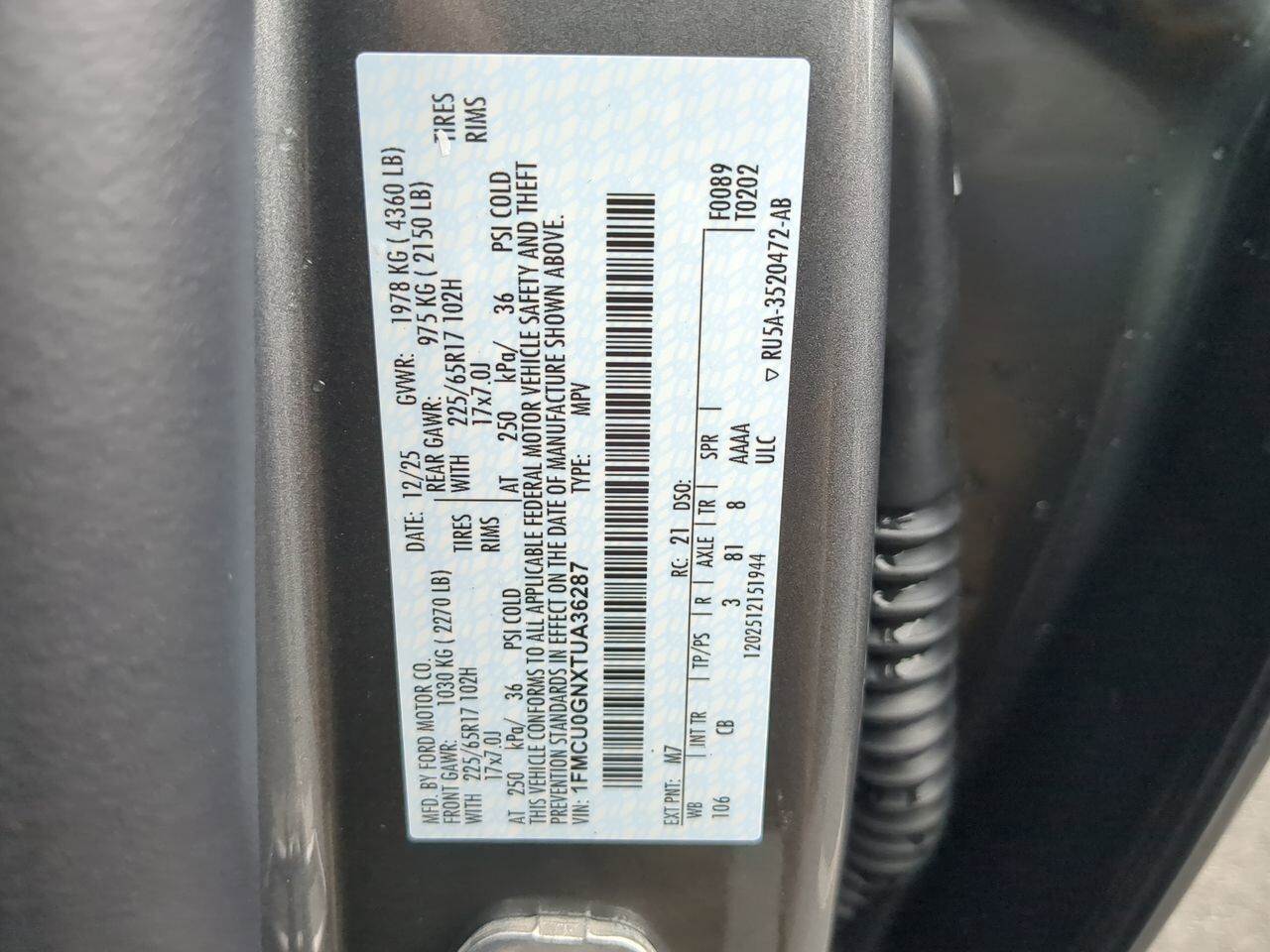 2026 Ford Escape Active Winder GA