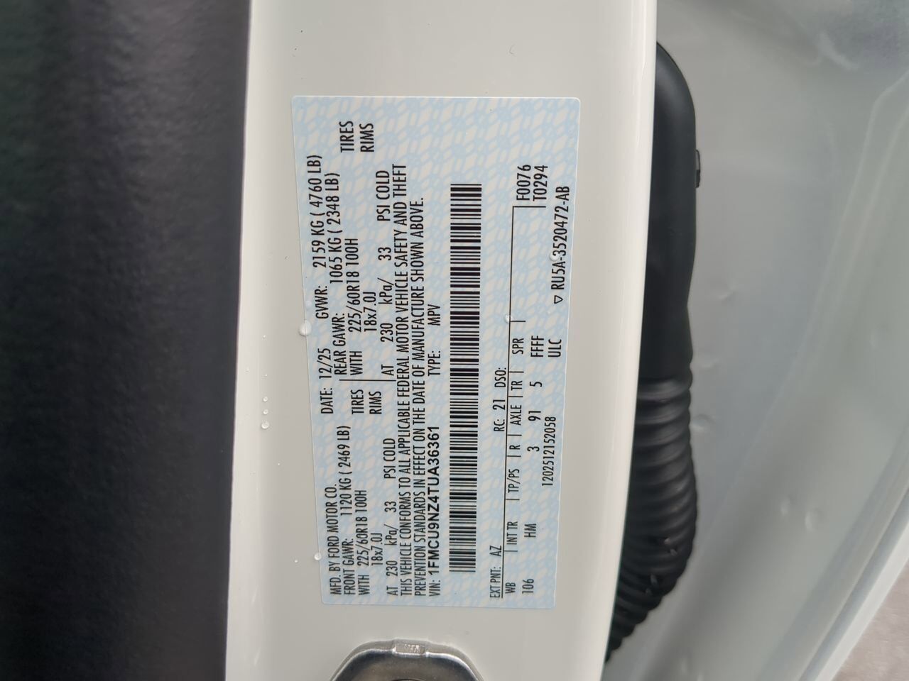 2026 Ford Escape ST-Line Select Winder GA