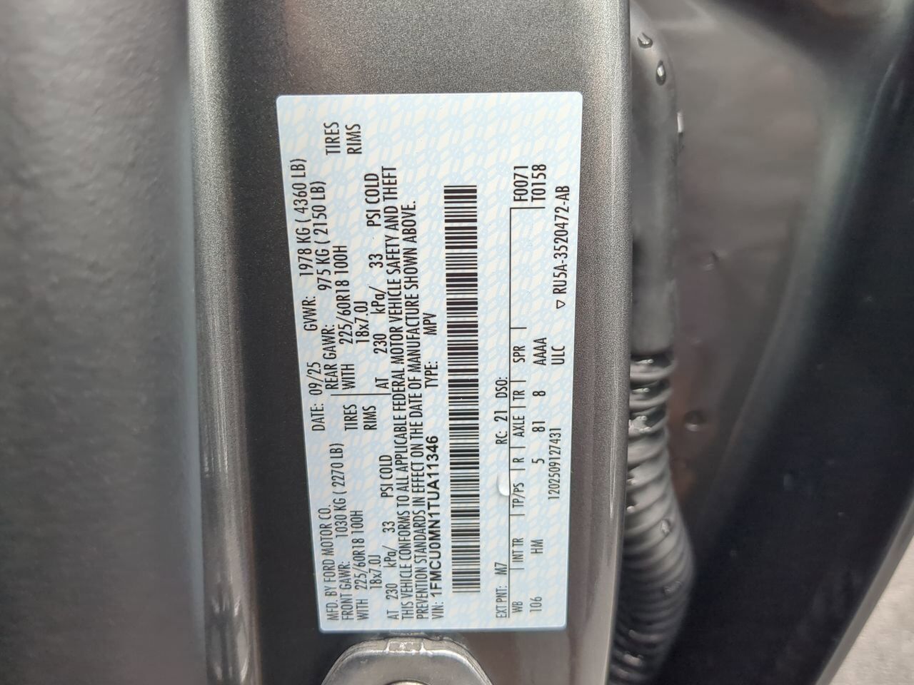 2026 Ford Escape ST-Line Winder GA