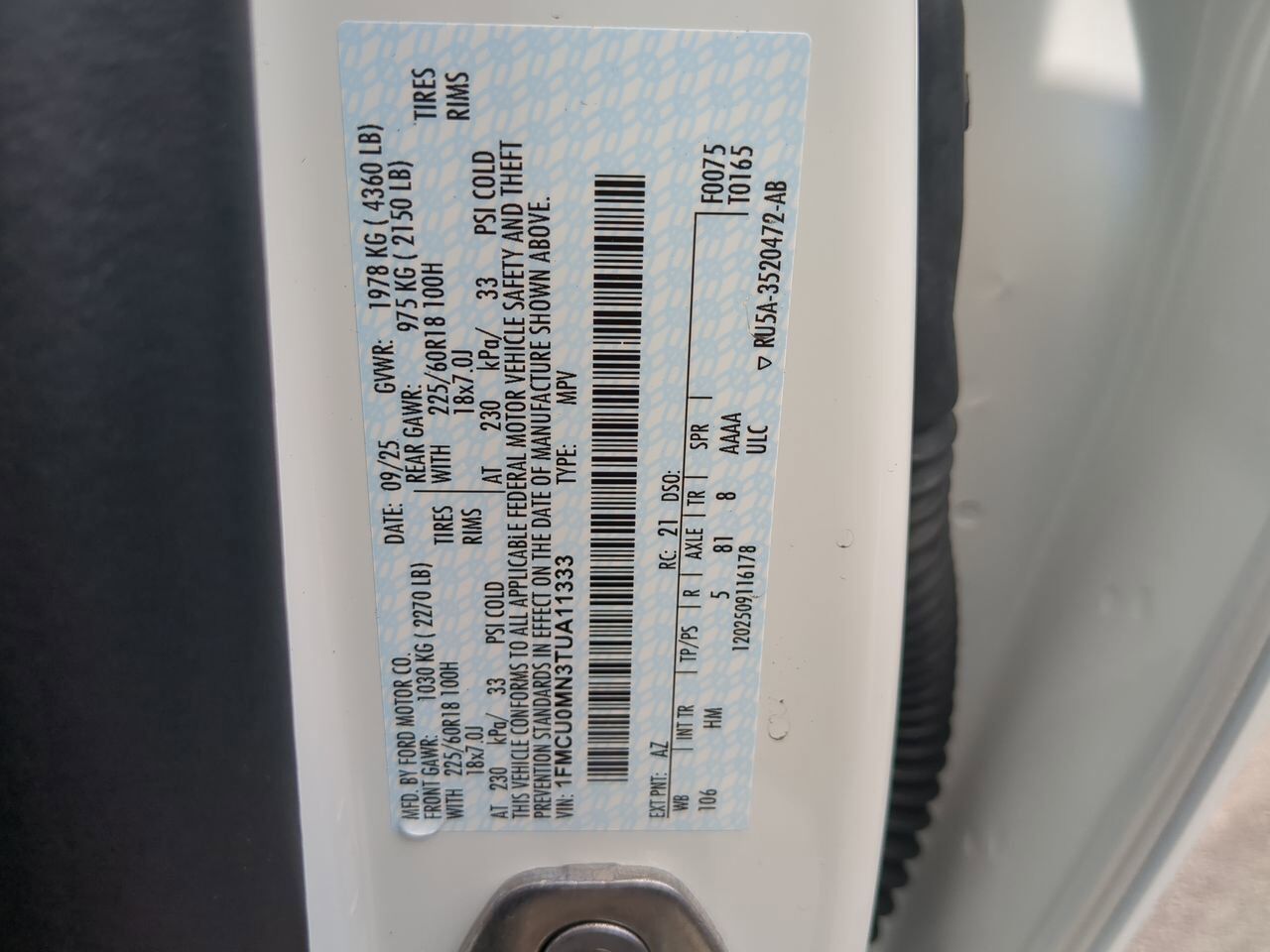 2026 Ford Escape ST-Line Winder GA