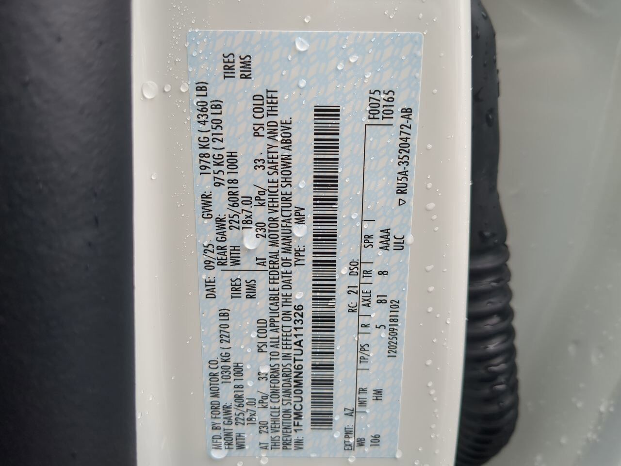 2026 Ford Escape ST-Line Winder GA