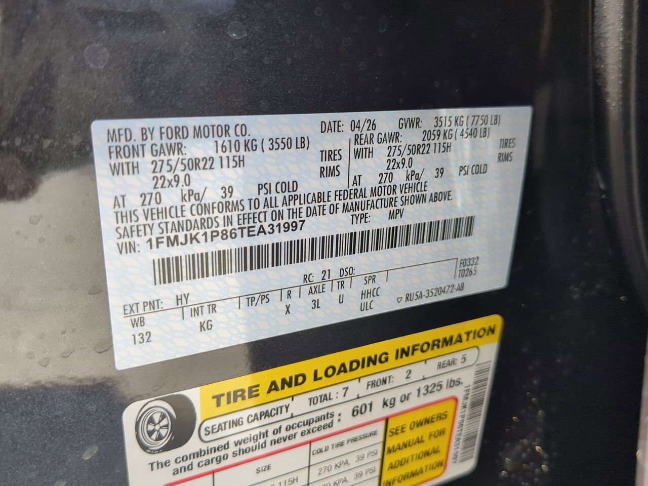 2026 Ford Expedition Max King Ranch Winder GA