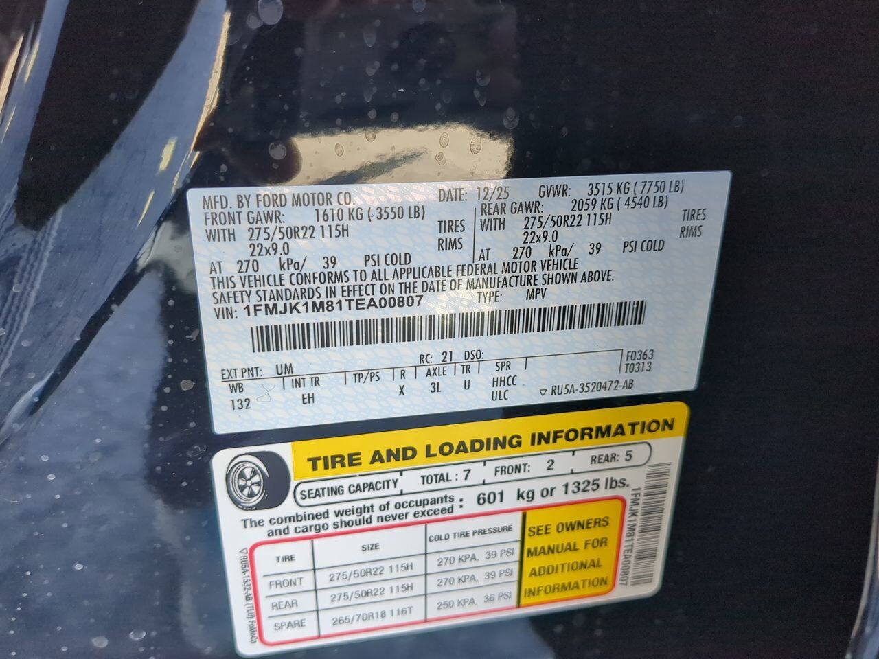 2026 Ford Expedition Max Platinum Appleton WI